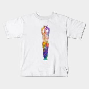 Sports referee in watercolor Kids T-Shirt